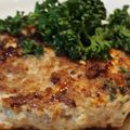 クックC37HQU☆'s cooksnap of when they made パセリ豆腐バーグ。バター醤油ソース！.