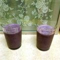 Sunflower✿'s cooksnap of when they made バナナとブルーベリーのシェイク☆.