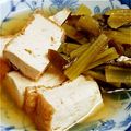 tama2012's cooksnap of when they made 厚揚げと小松菜の煮物.