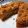 chiihochan's cooksnap of when they made リンゴたっぷりクランブルケーキ.
