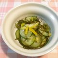 みんとこ's cooksnap of when they made 柚子香る♥️ねば〜るきゅうりの酢の物.