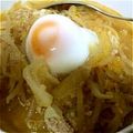 JOKE_R's cooksnap of when they made 挽き肉 白菜 もやし ピリ辛味噌スープ！.