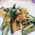 uketoru's cooksnap of when they made ご飯がすすむ！卵とキュウリの中華炒め.
