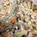 ちー姫子's cooksnap of when they made 肉じゃがの煮汁リメイク☆そぼろの卵とじ丼.