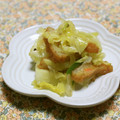 ガメコ's cooksnap of when they made キャベツとさつま揚げの炒め物.