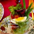ruruchirin's cooksnap of when they made おもてなしに♡簡単グラスのシーザーサラダ.