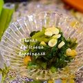 ruruchirin's cooksnap of when they made 絶品！おひたしに天かすを入れてみました＊.