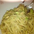 papa613's cooksnap of when they made ヘルシー！アボカドと豆乳の明太子パスタ.