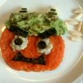 ShinobiK's cooksnap of when they made 赤ちゃんにも節分！鬼さん離乳食.