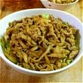 Yutanpo358's cooksnap of when they made お手軽簡単でボリューム焼き肉丼.