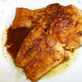antkishi's cooksnap of when they made 鮭のニンニクバター醤油.