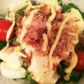 ＊あみねこ＊'s cooksnap of when they made 水菜と豆腐のサラダ.