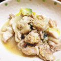なみたす。's cooksnap of when they made 鶏もも肉のあっさりネギ塩☆酒蒸し焼き♪.