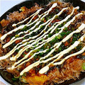 旦那は皿洗い's cooksnap of when they made キャベツとちくわの卵焼き☆お好み焼き風.