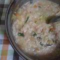 iceｰsand's cooksnap of when they made 小かぶとしいたけのみそ雑炊.