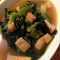 Tomomims's cooksnap of when they made ◆簡単美味♡小松菜とうす揚げの煮物◆.