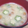 ♡kkk♡'s cooksnap of when they made スルッと♪なめことおくらのみそ汁.