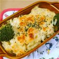 ちさとろさく's cooksnap of when they made 簡単うまい!!マカロニグラタン♡.