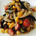 BKA's cooksnap of when they made エビのオイスターマヨ炒め.