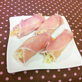 龍青空ママ's cooksnap of when they made 大根とマンゴーの生ハム巻き.