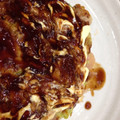 あき0304's cooksnap of when they made ネギたっぷりの我が家の即席！お好み焼き.