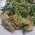 つかっtea's cooksnap of when they made 小松菜ときのこの醤油マスタード炒め☆.