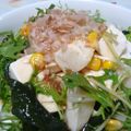 ゆりぼぉ's cooksnap of when they made さっぱり梅の豆腐サラダ.