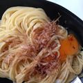 鈴(リン)'s cooksnap of when they made 超簡単乗せるだけ！かまたまパスタ♪.