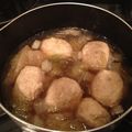 mMm！'s cooksnap of when they made ヘルシー！鶏団子と白菜・大根のｽｰﾌﾟ♡.