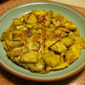 時花菜's cooksnap of when they made さつまいものオムレツ.