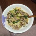 クックMMVNFK☆'s cooksnap of when they made 豚肉とタケノコと三つ葉の炒めもの。.
