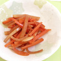 はぎゅ's cooksnap of when they made 大根と人参の♡きんぴら♡.
