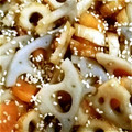★ＴＯＭＯ☆'s cooksnap of when they made れんこん、人参、ちくわのきんぴら風.
