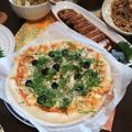 HARU＊SHIN's cooksnap of when they made しらすピザ。.