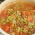 まいこてぃー's cooksnap of when they made 簡単ごちそうあったかミネストローネ.