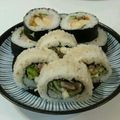 ちは☆るな's cooksnap of when they made 生姜焼きロール寿司.