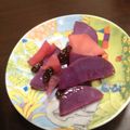 わか姫ママ's cooksnap of when they made 母のおやつ♡さつまいもりんごレーズン甘煮.