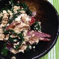 あまみのはちこ's cooksnap of when they made スイスチャードの白和え.