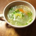 ぶっちぃ's cooksnap of when they made 生姜たっぷり♡ほかほかスープ♪.