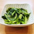 かなりんココりん's cooksnap of when they made 簡単！大葉香る！小松菜・大葉のナムル♪.