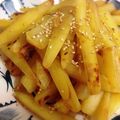 さるぼぼるん's cooksnap of when they made ココナッツオイルde蜂蜜のさつま芋炒め.
