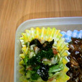 watyami's cooksnap of when they made お弁当・ほうれん草ともやしの海苔和え♪.
