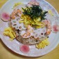 どらっこ３３'s cooksnap of when they made 簡単で豪華「ちらし寿司」.