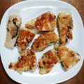 ソーダ水の貨物船's cooksnap of when they made 鶏ささみ☆大葉☆梅☆バルメザン☆巻き.