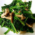 犬好き、ななんです。's cooksnap of when they made 超簡単！しめじとほうれん草の胡麻和え.