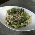 minadongri's cooksnap of when they made ささ身とザーサイのデリそうざい風サラダ.