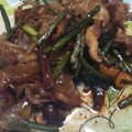 月兎☆'s cooksnap of when they made 和風にんにくの芽と椎茸炒め物(10分).