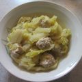 チョコチョコかえる's cooksnap of when they made 簡単☆白菜と肉団子のコンソメ煮.