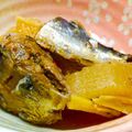 牛乳屋さんのキリン's cooksnap of when they made さんまと大根の生姜煮.