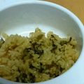 りぎすゆママ's cooksnap of when they made 簡単！❀高菜と塩昆布の炊き込みご飯.